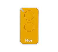 TÉLÉCOMMANDE 2 CANAUX JAUNE INTI2Y - NICE