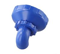 Niceminiwall Buse de jet d'entrée de piscine rotative à 360 degrés - Raccord de retour d'eau réglable compatible avec piscine Intex - Bleu - 32 mm et 38 mm