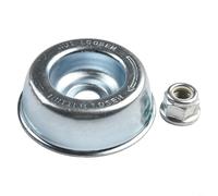 Niceminiwall Capuchon de plaque de course de rechange avec écrou gauche M10 x 1 mm pour débroussailleuse série FS 36 40 44 85 90 120 Series compatible avec plusieurs modèles