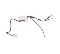 Niceminiwall Mini détecteur de mouvement PIR encastrable avec détecteur de mouvement à 360 ° Charge 800 W 220-240 V AC avec sensibilité réglable et temporisation pour la maison et