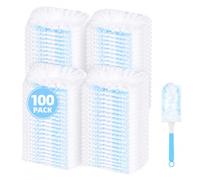 Nicemiya Lot de 100 aimants anti-poussière pour Swiffer - Recharge (bleu) | Élimination efficace de la poussière - Contre les poils d'animaux - Contre la saleté - Sans odeur - Emballage gros pour toute