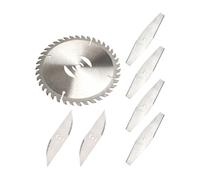 NiceNaiils Lot de 7 Lame Dents Pour Débrousailleuse,Lame Coupe Bordure sans Fil Lame Debroussailleuse Electrique sans Fil, Lame Debrouissalleuses