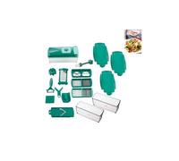 Genius Nicer Dicer Plus (18 pièces) Multicoupe pour couper les légumes Coupe-légumes & coupe-légumes
