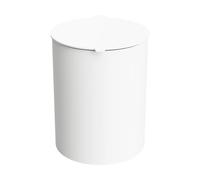 Nichba Nichba corbeille à papier de salle de bain Blanc