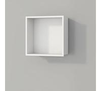 Niche De Douche Acier Inoxydable, Niche Encastrée Salle De Bain Étanche | Niche Murale, Moderne, Papier Toilette, Alcôve Poubelle, Articles De Toilette(White,1st Layer)