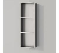 Niche De Douche Acier Inoxydable, Niche Encastrée Salle De Bain Étanche | Niche Murale, Moderne, Papier Toilette, Alcôve Poubelle, Articles De Toilette(Gunmetal Grey,3st Layer)