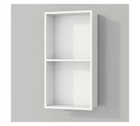 Niche De Douche Acier Inoxydable, Niche Murale Encastrée Étanche Moderne | Salle De Bain, Papier Toilette, Alcôve Poubelle, Rangement Articles De Toilette(White,2 st Layer)