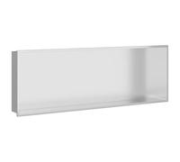 Niche de douche argent 90 x 30 x 9,5 cm inox | Acier inoxydable, design minimaliste, installation facile, 90 x 30 x 9,5 cm, utilisation en intérieur