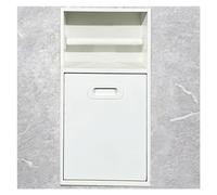 Niche de douche en acier inoxydable, rangement mural encastré pour shampooing et articles de toilette, organiseur intégré durable, accès facile et propreté, essentiel de salle de bain