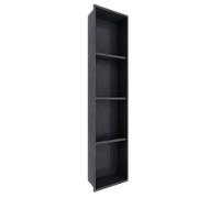 Niche de douche étanche en acier inoxydable, étagère de douche intégrée, insert mural pour salle de bain et cuisine, étagère de rangement durable, installation facile
