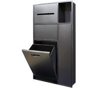 Niche murale encastrable avec double étagère pour rangement de douche