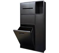 Niche murale encastrable avec double étagère, solution de rangement cachée pour douche et salle de bain