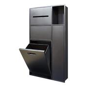 Niche murale encastrable en acier inoxydable double étagère pour douche, salle de bain, cuisine, rangement d'hôtel