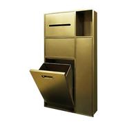 Niche murale encastrable en acier inoxydable double étagère pour douche, salle de bain, cuisine, rangement d'hôtel