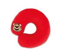 NICI Coussin de Nuque pour Enfants Le FC Bayern Munich Ours Berni 25x25cm - Coussin de Nuque, Coussin Moelleux pour Enfants, Filles et garçons, Parfait comme Coussin de Voyage - 49657