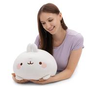NICI- Coussin décoratif Lapin Molang 30x40 cm, 47752, Blanc, 1 Stück (1er Pack)
