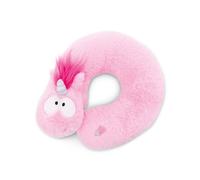 NICI Coussin pour Le Cou Licorne Rose 25x25cm - Coussin pour Le Cou, Coussin Moelleux pour Enfants pour Filles et garçons, Parfait comme Coussin de Voyage - 49656