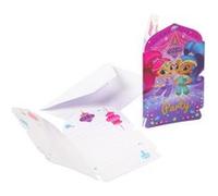 Nickelodeon invitations Shimmer and Shine 14 cm 8 pièces Multicolor G