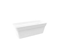 Nicoli Arke 3750B Vase à Cassette Blanc 49 x 16,9 x 13,7 cm Intérieur/extérieur