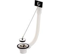 Bonde pour évier un bac en inox avec trop plein - 0204015 NICOLL