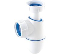 Nicoll 0224286 92887 Polychlorure de vinyle (PVC) Siphon Easyphon d'Évier Ø 40 mm, BM552
