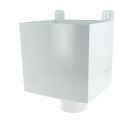 NICOLL Boîte à eau TECHTAN pour descente de gouttière Ø 80, LG25 et LG29, blanc BAO80B