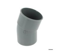 Coude PVC à 20° mâle / femelle - Ø 80 - CR2 NICOLL