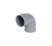 Nicoll - Coude 87°30 en PVC diamètre 100, FF double emboiture - UCt88
