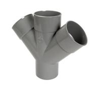 Nicoll Culotte mâle femelle 45 double parallèle diamètre 125mm RX14