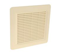 Nicoll GAPM4 Grille applique carrée avec Moustiquaire 150