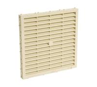 Nicoll - Grille d aeration speciale facade a sceller a combinaison carree sable m214s