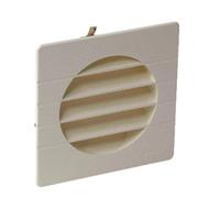 Nicoll grille extérieure - Avec moustiquaire - Ø 100mm