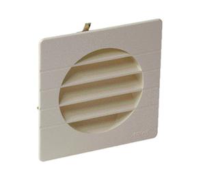 Nicoll grille extérieure - Avec moustiquaire - Ø 100mm