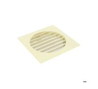 NICOLL Grille extérieure pour tube PVC Ø160 sable moustiquaire