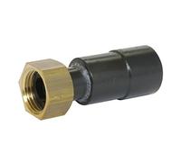 Nicoll - Raccord PVC pression pour piscines - Raccord pression PVC - Union Femelle Ø32 - écrou tournant Femelle 1" (26/34)