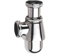 Siphon laiton a petite tasse pour lavabo ou bidet - Filetage 33/42