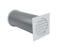 NICOLL Traversée de mur acoustique passage de 50 cm² blanc