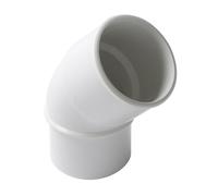 Nicoll - Tube et raccord PVC Blanc Nicoll - Coude PVC blanc NICOLL MF 45° - Ø50
