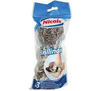 NICOLS - Tampon spirale inox netinox 18g x3