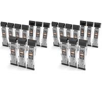 Nicpro Recharges pour Porte-Mines 0,7 mm HB - Recharges Résistantes à la Casse - Lot de 120 par Tube - 10 tubes