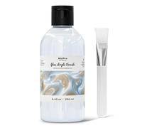 Nicpro Vernis Peinture Acrylique 250 ML, Acrylic Varnish Transparent, Sans Jaunissement, Non Toxique, Durable, Effet Brillant,Vernis Acrylique Pour Artiste À La Main Peintre Débutant