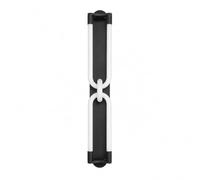 NICRX Applique Murale LED 20W Chaîne Moderne Lampe Intérieure，Noir：45cm