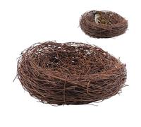 Nid d'oiseau de Pâques, nid d'oiseau artificiel, nid d'oiseau décoratif, faux nid d'oiseau, nid d'oiseau de printemps, nid d'oiseau respirant, nid d'oiseau artisanal, nid d'oiseau rustique, nid de