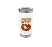 Nid Douillet Automne Idéal Oie Pull Feuilles Gobelet isotherme en acier inoxydable double paroi