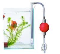 NIDONE Aspirateur à Siphon pour Aquarium, Nettoyeur d'aquarium 7,2 Pieds, Valve de Coussin d'air réglable manuellement,Nettoyage de Sable de Gravier, aspirateur d'aquarium avec Tuyau Flexible