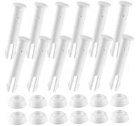 NIDONE Goupilles et Joints (12 pièces) pour Les pièces de Rechange des piscines Intex à Cadre métallique Rond, pièce de Rechange Intexpool, Intex 10'-12'.