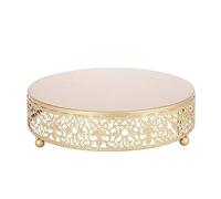 NIDONE Porte-gâteau, support de gâteau en or Metal Cupcake Afficher Stand Finishing Metallic Finis