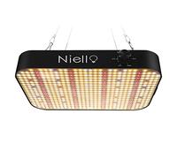 Niello 600W Lampe Culture LED 588 LEDs Spectre Complet UV IR pour Plantes | Lumière Croissance Horticole, Variateur & Daisy-Chain, pour VEG & Floraison, Plantes Intérieur