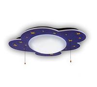 Niermann Standby 665 Hcl Plafonnier Ciel Étoilé, Bois, 22 W, Multi Color, 74 x 57 x 10 cm