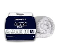 Night Comfort Couette en Duvet hypoallergénique 10,5 tog pour Toutes Les Saisons - Housse 100% Microfibre - Rembourrage épais en Fibre Creuse - pour lit Double